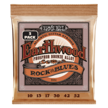 ERNIE BALL 3551 RNB PHOSPHOR BR 3 PACK 10-52