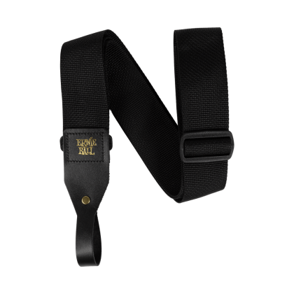 ERNIE BALL 5365 Polypro Acoustic Guitar Strap - Black