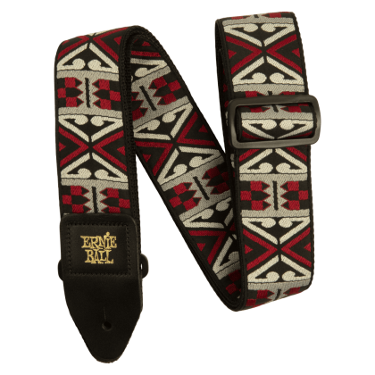 ERNIE BALL 5339 Classic Jacquard Strap Primal Red Колан