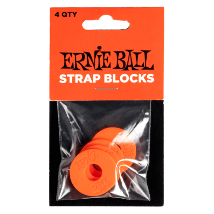ERNIE BALL 5620 Strap Blocks Red Страплок
