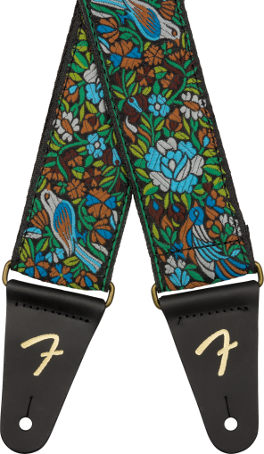 FENDER MOSAIC JACQUARD STRAP GRN Колан