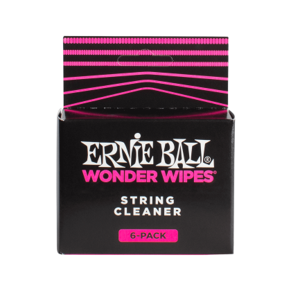 ERNIE BALL 4277 STRING CLEANER Мокри кърпи за почистване на струни