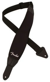 FENDER BLACK NEOPRENE BASS STRAP