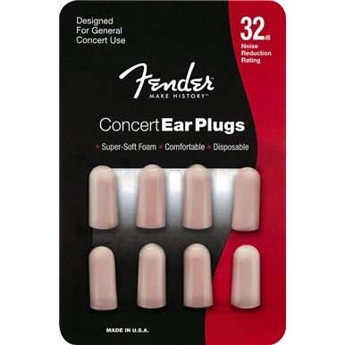 Fender Concert 4 sets of foam plugs