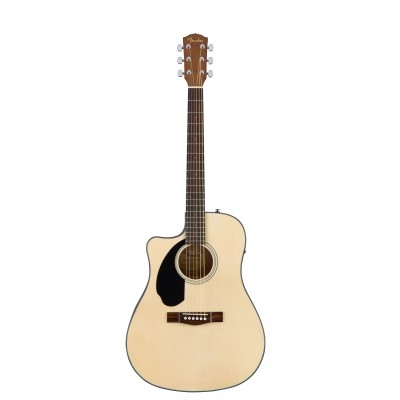 FENDER CD-60SCE LH, Natural, WN