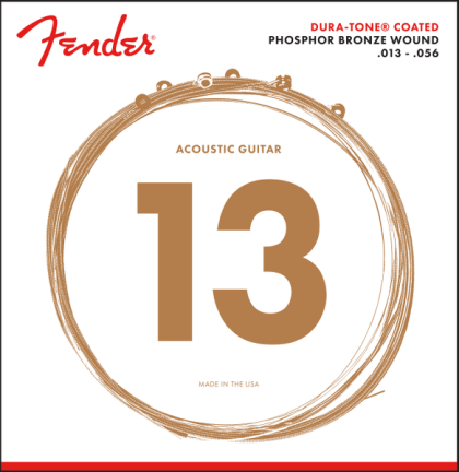 FENDER DURA-TONE® COATED PHOSPHOR BRONZE ACOUSTIC GUITAR STRINGS 