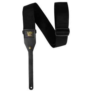 ERNIE BALL 5365 Polypro Acoustic Guitar Strap - Black