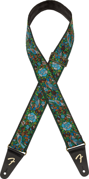 FENDER MOSAIC JACQUARD STRAP GRN Колан