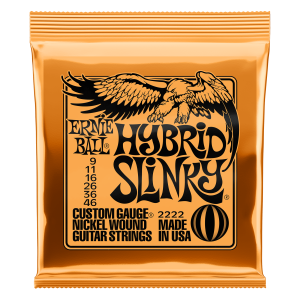 ERNIE BALL 2222 9-46 HYBRID SLINKY Струни за електрическа китара