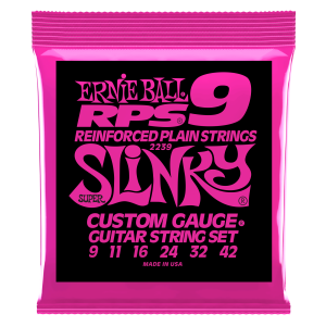 ERNIE BALL 2239 9-42 RPS SUPER SLINKY Подсилени струни за електрическа китара
