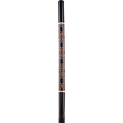 MEINL • Bamboo Didgeridoo Dot-painted Black DD1BK • Диджериду