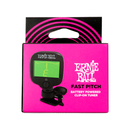 ERNIE BALL • 9644 Fast Pitch Clip-On Tuner • Тунер