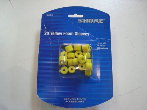 SHURE PA 750 - foam PSM600