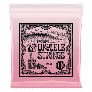 ERNIE BALL 2330 Concert/Tenor Wound Low G Ukulele Strings | Струни за укулеле