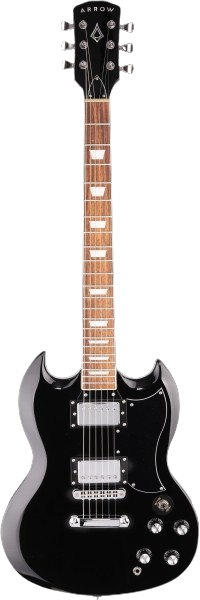 ARROW | Twincut SG22 Abyss Black | Електрическа китара