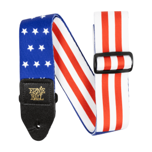 ERNIE BALL | 5631 Stars And Stripes Premium Strap | Колан за китара