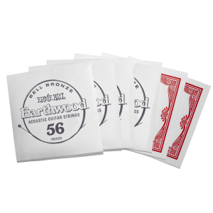 ERNIE BALL 2344 13-56 EARTHWOOD MEDIUM BELL BRONZE Струни за акустична китара