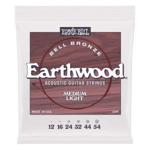 ERNIE BALL 2346 12-54 EARTHWOOD MEDIUM LIGHT BELL BRONZE Струни  за акустична китара