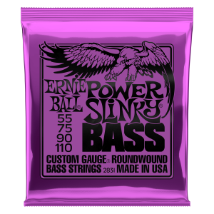 ERNIE BALL | 2831 55-100 Power Slinky Bass | Струни за 4-струнен електрически бас