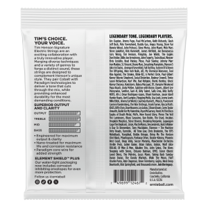 ERNIE BALL | 3826 9.5-46 Tim Henson Turbo Slinky Cobalt | Струни за китара