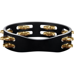 MEINL | 8" Tambourine Brass Jingles Compact Wood Series CTA2B-BK | Дайре
