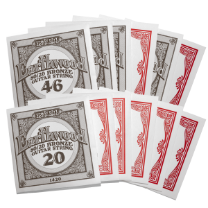 ERNIE BALL | 2010 9-46 Earthwood Light 80/20 Bronze 12-String Acoustic Guitar Strings| Струни за 12-струнна акустична китара