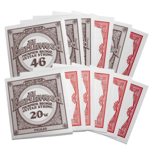 ERNIE BALL | 2153 9-46 Earthwood Light Phosphor Bronze 12-string Acoustic Guitar Strings | Струни за 12-струнна акустична китара