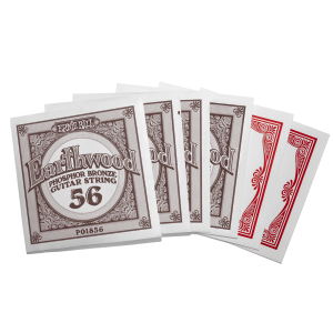 ERNIE BALL | 2144 13-56 Earthwood Extra Light Phosphor Bronze Acoustic Guitar Strings | Струни за акустична китара