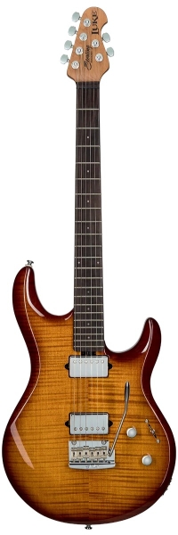 STERLING by Music Man • Luke Hazel Burst LK100-HZB • Електрическа китара