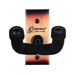ORTEGA GUITARS • Guitar Wall Hanger Tobacco Sunburst OGH-1TSB • Стенна стойка за китара