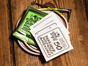 ERNIE BALL • 2201 11-50 Papa Het's Hardwired Master Cores Signature Electric Guitar Strings • Струни за електрическа китара