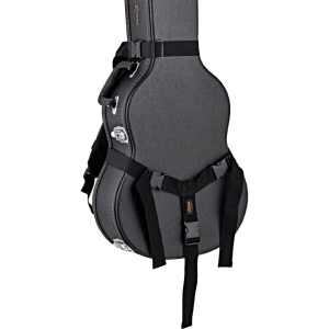 ORTEGA GUITARS • Back Pack Strap Black OBPS • Презрамки за куфар за китара