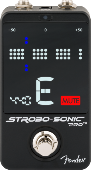 FENDER • Strobo-Sonic Pro™ Tuner Pedal • Тунер за китара/бас