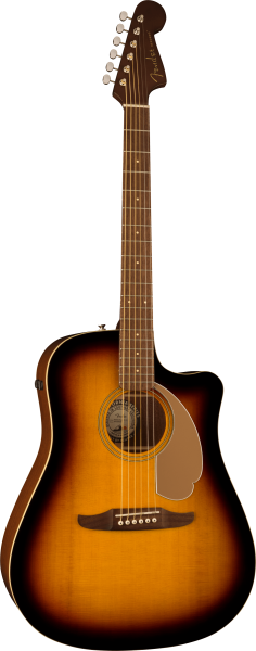 FENDER • California Series Redondo™ Player Sunburst • Акустична китара с електроника