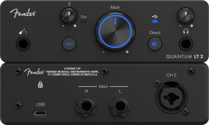 FENDER • Quantum LT 2 USB-C Audio Interface • Аудио интерфейс