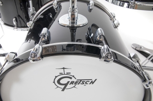 GRETSCH • Renown Maple Shell Set 22" BD 3-pc Piano Black • Барабани без включени барабанче и хардуер