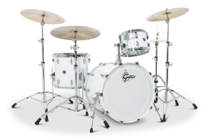 GRETSCH • Renown Maple Shell Set 22" BD 3-pc Piano Black • Барабани без включени барабанче и хардуер
