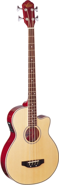 OSCAR SCHMIDT • OB100N 4-string Acoustic Bass Natural • Акустичен бас с електроника