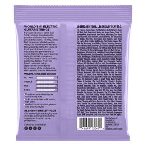 ERNIE BALL • 2257 10–48 Ultra Slinky Classic Rock N Roll Pure Nickel Wrap Electric Guitar Strings • Струни за електрическа китара