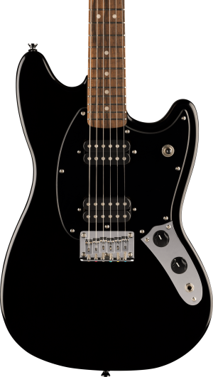 SQUIER by Fender • Sonic® Mustang® HH Black • Електрическа китара 