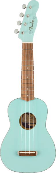 FENDER • Venice Soprano Ukulele Daphne Blue Walnut • Укулеле 