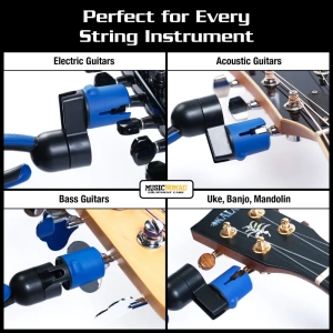 MUSIC NOMAD • Grip One - All in ONE String Winder, Cutter, Puller • Мултитул за струни