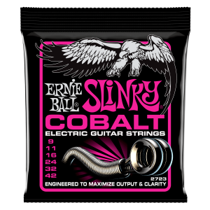 ERNIE BALL • 2723 9–42 Cobalt Super Slinky Electric Guitar Strings • Струни за електрическа китара