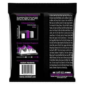 ERNIE BALL • 2720 11–48 Cobalt Power Slinky Electric Guitar Strings • Струни за електрическа китара